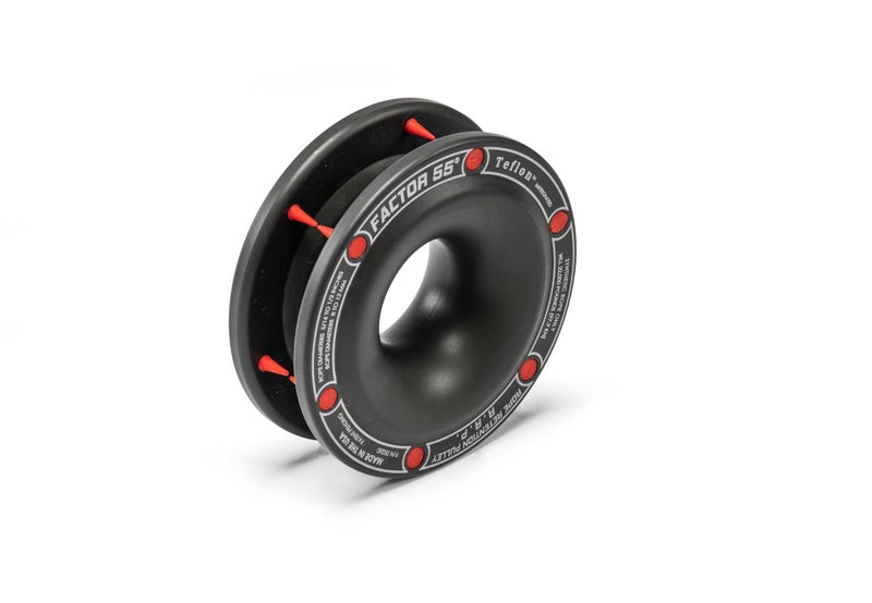 Factor 55 Rope Retention Pulley (RRP) for Use with Synthetic Rope and Soft Shackle